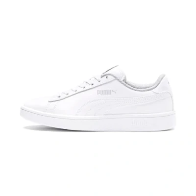 Image de Puma Smash V2 L Jr Baskets Basses, White White, 38.5 EU