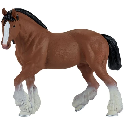 Afbeelding van Mojo Horse World Bruine Clydesdale Paard 381084