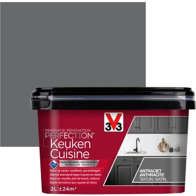Afbeelding van V33 Perfection Keuken Satijn 2L Antraciet