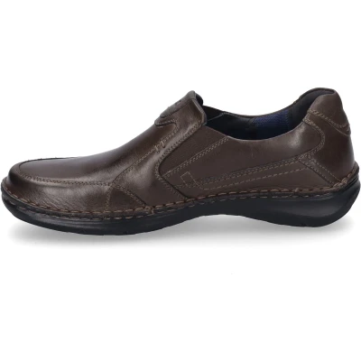 Afbeelding van Josef Seibel New Antwerpen 01 Pantoffels voor heren, breedte K (extra breed), uitneembare binnenzool, Tabak
