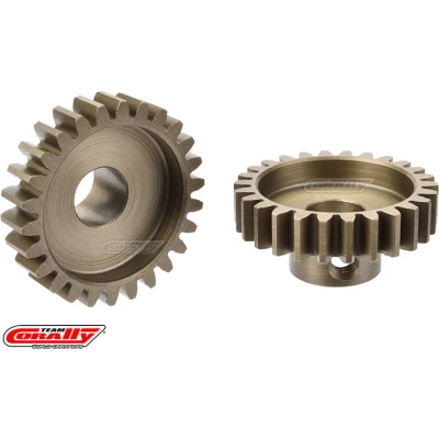 Afbeelding van Team Corally M1.0 Pinion Short Wide Teeth Hardened Steel 25 Shaft Dia. 8mm