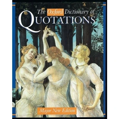 Afbeelding van The Oxford Dictionary of Quotations