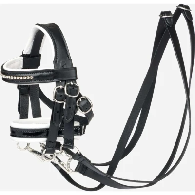 Afbeelding van LeMieux Toy Pony Stang en Trenshoofdstel Zwart One Size