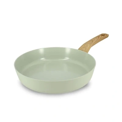 Afbeelding van MENASTYL Pan 24cm Colorama Celadon Aluminium Keramische antiaanbaklaag Geschikt voor alle warmtebronnen inclusief inductie