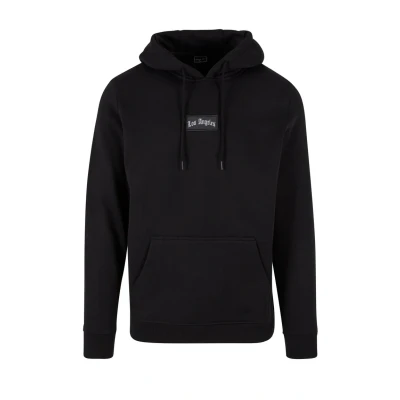 Afbeelding van Mister Tee LA Sketch Patch Hoodie, Heren, Maat: XS, Black