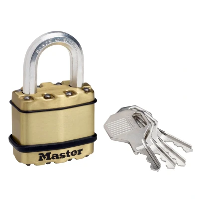 Afbeelding van MasterLock Hangslot Excell 45mm messing beugellengte 24mm