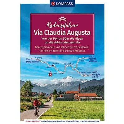 Afbeelding van KOMPASS Radreiseführer Via Claudia Augusta