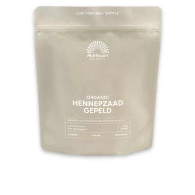 Afbeelding van Mattisson Biologisch Hennepzaad gepeld 500 g