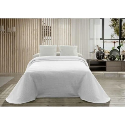 Afbeelding van Sprei Hosteline PALMA Wit Bed van 150
