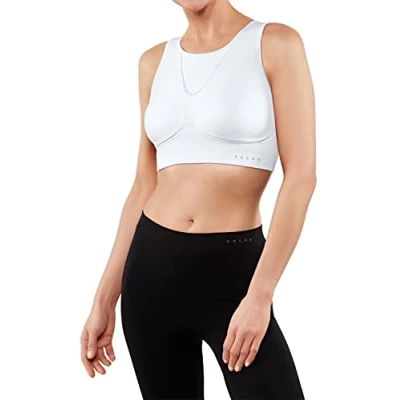 Afbeelding van Falke Sportbh met medium support, Dames, Maat: Small, White