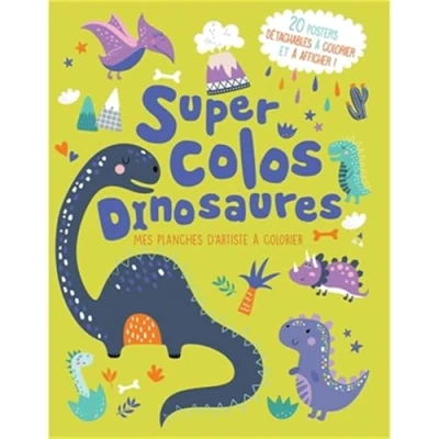 Afbeelding van DINOSAURES MES PLANCHES D&#039;ARTISTE A COLORIER