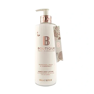 Afbeelding van Grace Cole Vegan Hand &amp; Bodylotion Mandarin, Basil Grapefruit 500 ml
