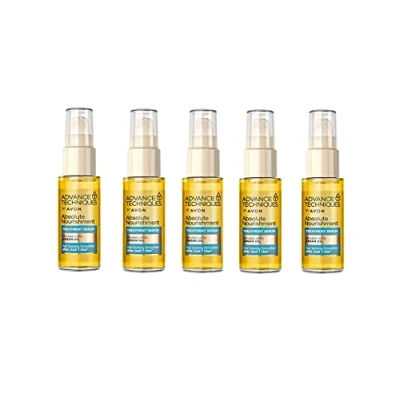 Afbeelding van Avon 5 stuks Advance Techniques 360 Voedingsbehandeling zonder uitspoelen met arganolie