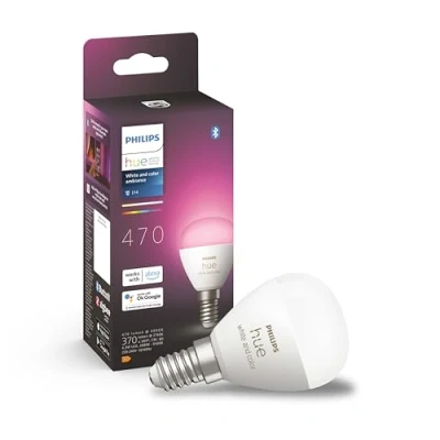 Image de Philips Hue White&amp;Color Amb. 5,1W Luster Sphérique E14
