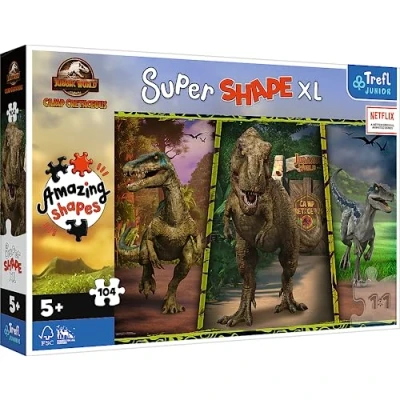 Afbeelding van Trefl 104XL Kleurrijke dinosaurussen / Universal Jurassic World: