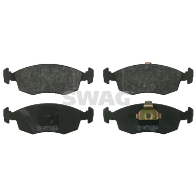 Afbeelding van SWAG 70 91 6371 Remblokkenset Vooras Excl. slijtage waarschuwingscontact Met plunjerclip FIAT: Grande Punto Hatchback, II Hatchback