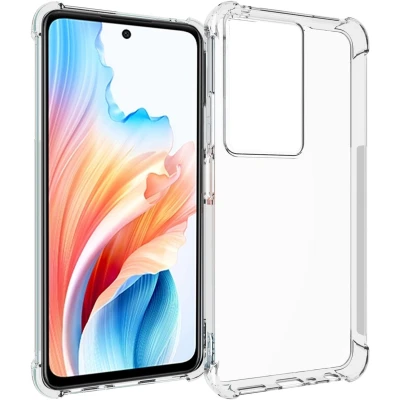Afbeelding van iMoshion Hoesje Geschikt voor Oppo A79 Siliconen Shockproof Case Transparant