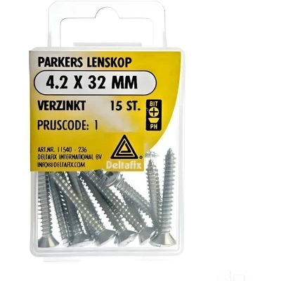 Afbeelding van Parkers 4,2x32mm verz 15st Deltafix