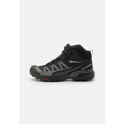 Afbeelding van Salomon X Ultra 360 MID GTX Outdoorschoenen, Heren, Maat: 49 1/3, Black/magnet/pewter Textiel/ synthetisch