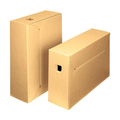 Image de Boîte d&#039;archives en carton ondulé City 10+ Bankers Box