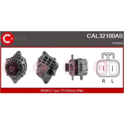 Afbeelding van CASCO CAL15106AS Dynamo / Alternator 12V 120A RENAULT: Kangoo I