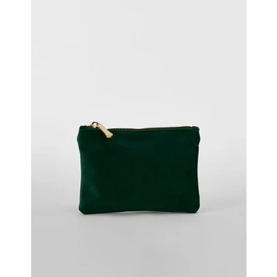 Afbeelding van BagBase Velvet Accessory Pouch BG715 DARK EMERALD