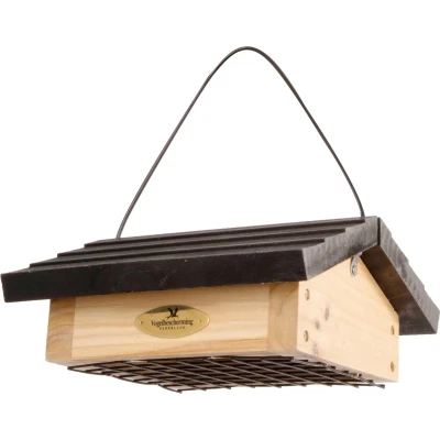 Afbeelding van Wildbird Vetblokhouder Odense Voersilo 23x22x10 cm Zwart