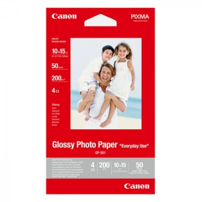 Image de Papier photo glacé Canon GP 501 10 x 15 cm 50 feuilles