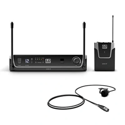 Image de LD Systems U308 BPL émetteur de poche et micro cravate (bandgap + ISM)