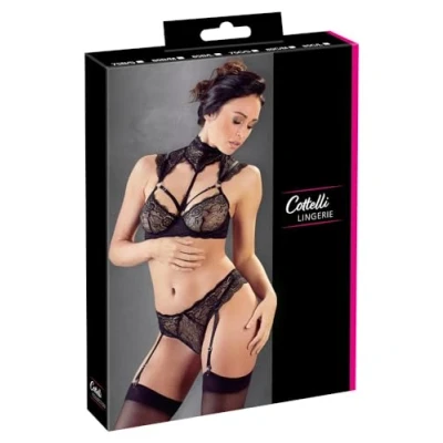 Afbeelding van Cottelli Collection Lingerie BH kant 85B / L 1 verpakking (1 x stuk), zwart, maat 38 (fabrieksmaat: 85b/l)