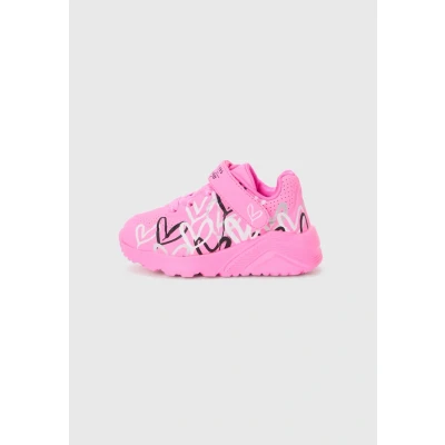 Afbeelding van Skechers UNO LITE Sneakers laag Hot pink synthetic/multicoloured voor kinderen, Maat: 22, synthetic/multi/coloured Schoenen