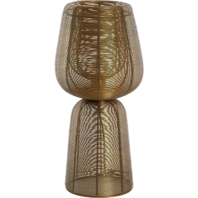 Afbeelding van Light &amp; Living Tafellamp Aboso Brons Ø24cm