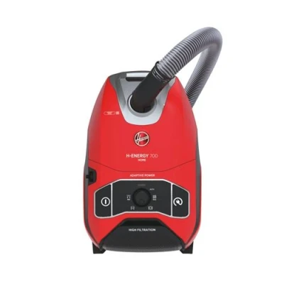 Image de Hoover H Energy 700 HE710HM 011 Aspirateur traineau sac rouge tulipe
