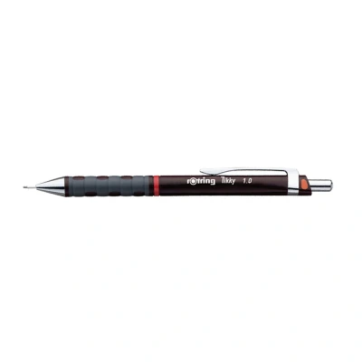 Afbeelding van rOtring Tikky Burgundy PLC 1.0mm Hb