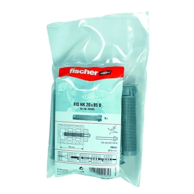 Afbeelding van Fischer FIS HK injectiehulzen 20x85Bmm kunststof (Per 8 stuks)