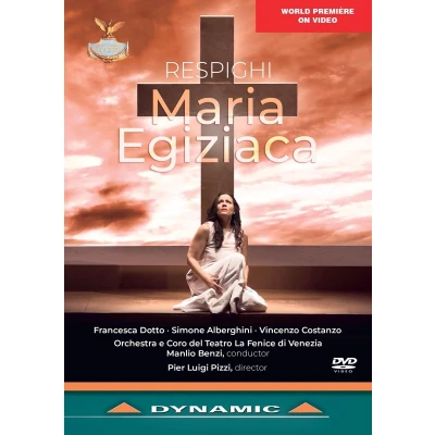 Afbeelding van Pier Luigi Pizzi, Francesca Dotto, Simone Alberghini Respighi: Maria Egiziaca (DVD)