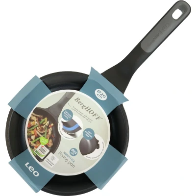 Afbeelding van LEO Braadpan antikleef Stone Ø 20cm Gris PFAS vrij