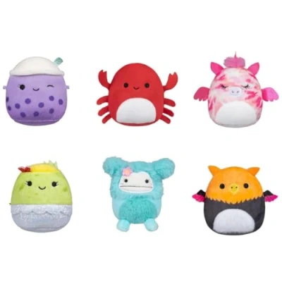 Image de Pack 6 Peluches Micromallows Squishmallows Style 1 cm