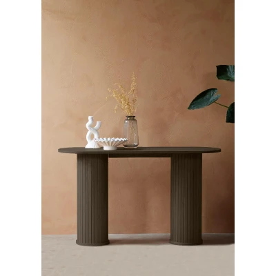 Afbeelding van Kelly sidetable 130 cm donkerbruin