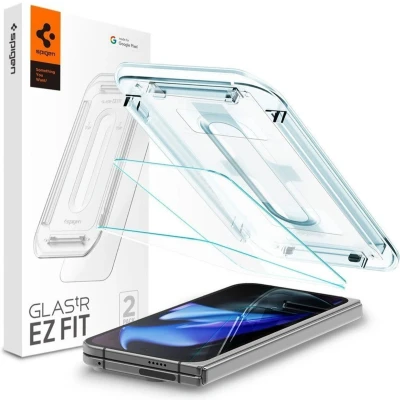 Afbeelding van Spigen EZ Fit Gehard Glas Clear Screenprotector Google Pixel 9 Pro Fold 2 Pack