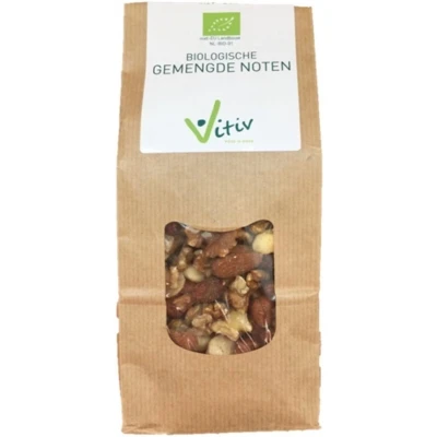 Afbeelding van Vitiv Biologische Gemengde Noten 250GR
