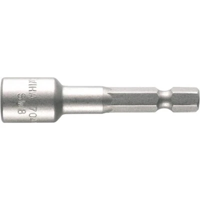 Afbeelding van Wiha Dopsleutelinzet magnetisch Standard 55 mm buitenzeskant 1/4&quot; (04634) 7,0
