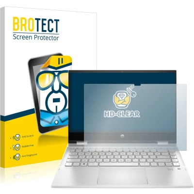 Afbeelding van BROTECT Screenprotector voor HP Pavilion x360 (14 dwX) Folie Beschermfolie transparant