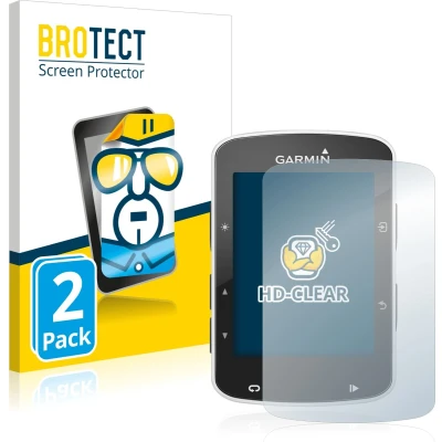 Afbeelding van BROTECT Screenprotector voor Garmin Edge 520 / 820 Folie Beschermfolie transparant (2 Stuks)