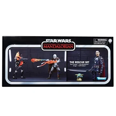 Afbeelding van Star Wars The Mandalorian Set figures 15cm Hasbro
