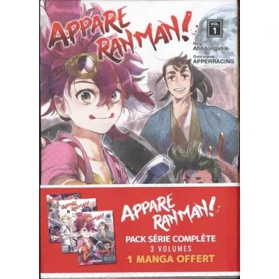 Image de Appare Ranman ! Pack promo vol. 01 à 03 édition limitée