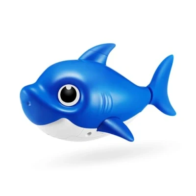 Image de ZURU Robo Alive Junior Baby Shark Série 1, Bleu, (Bleu)