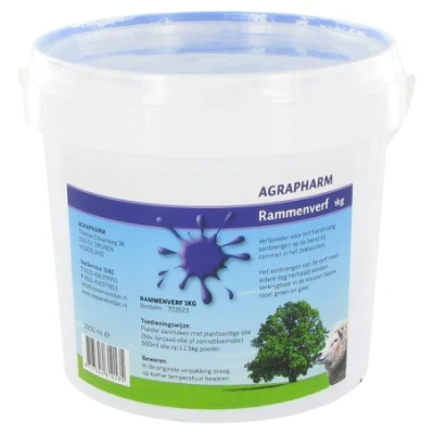 Afbeelding van Dekpoeder blauw 1 kg