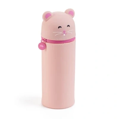 Afbeelding van Back2Fun, Hamster, 2 in 1 schooletui om te zetten een beker