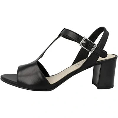Afbeelding van Caprice Sandalen, Dames, Maat: 41, Black nappa Leer
